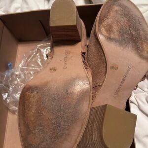 Lucky boots worn but no tears heels good condition